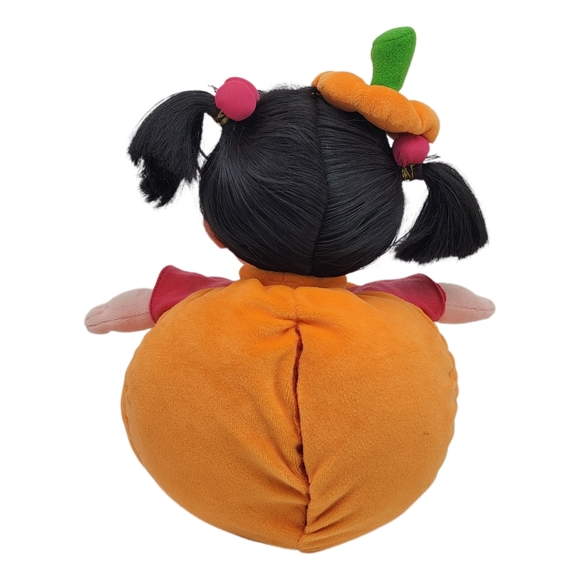 Disney Pixar Monster's Inc Flocked Pumpkin Boo Laughing Doll HTF - Picture 3 of 5